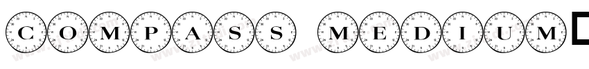 Compass Medium字体转换
